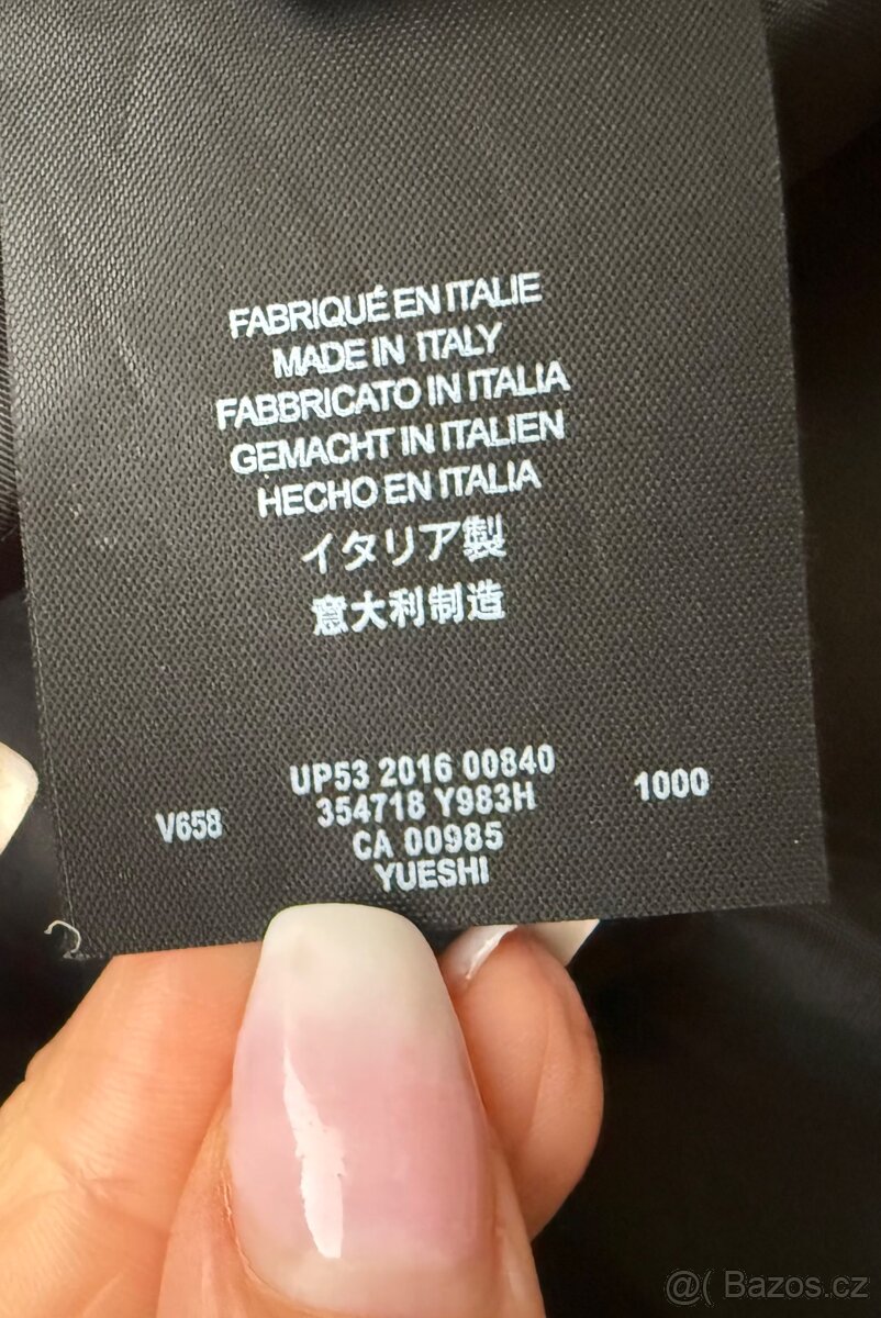 Fine Furs šedá kožená bunda, nová - 5