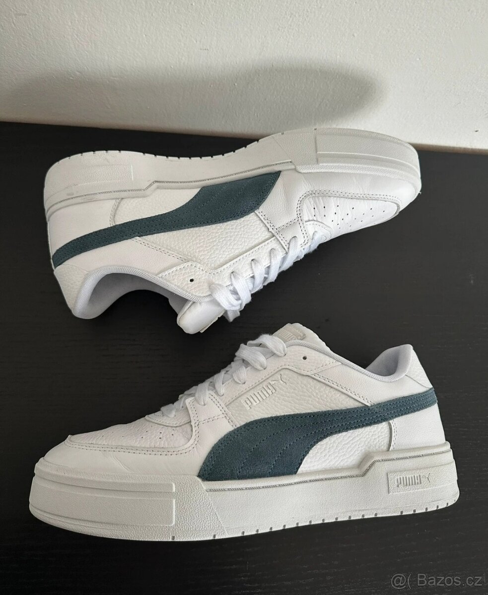 Kožené bílé tenisky Puma vel. 46 - 5