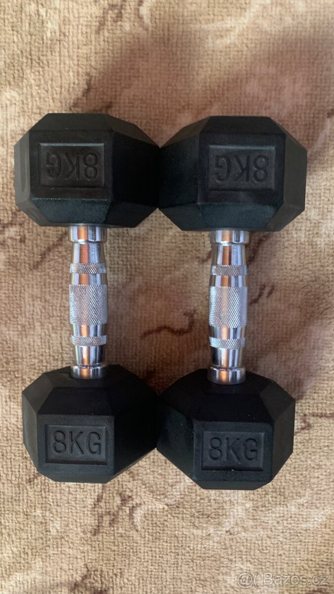 jednoruční činky Hexa - 5
