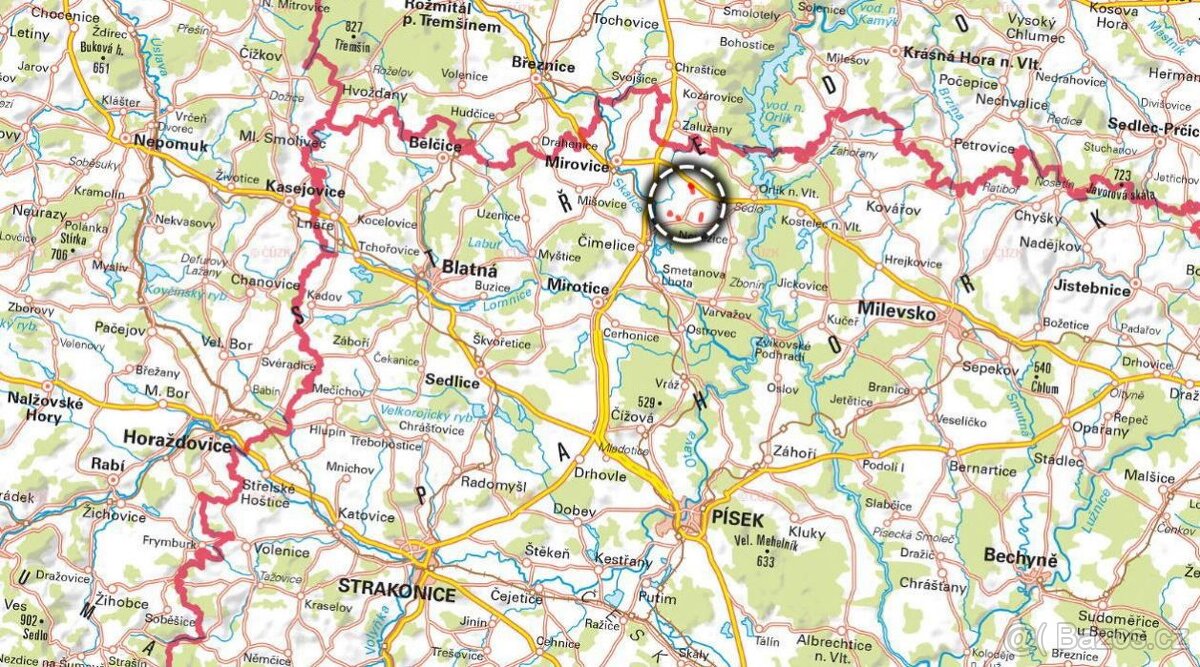 Zemědělská půda, prodej, Králova Lhota, Písek - 5