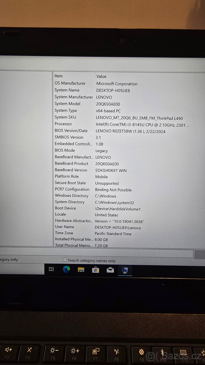 Lenovo ThinkPad L490 - 5