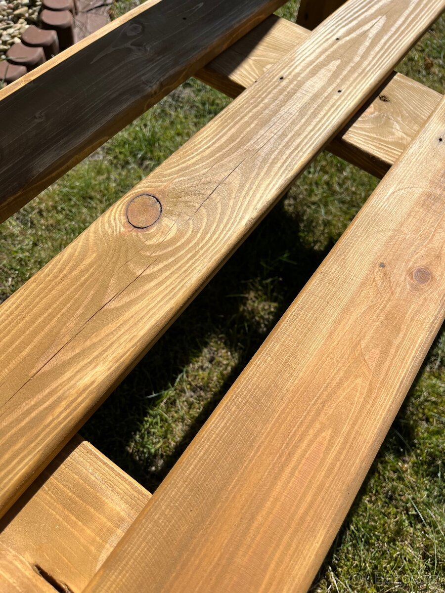 🌲🪑 Zahradní lavička – ruční výroba 🛠️✨ - 5