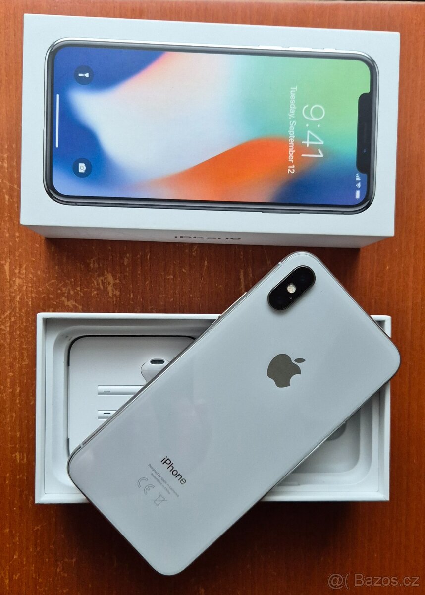 Iphone X 256GB silver - 5