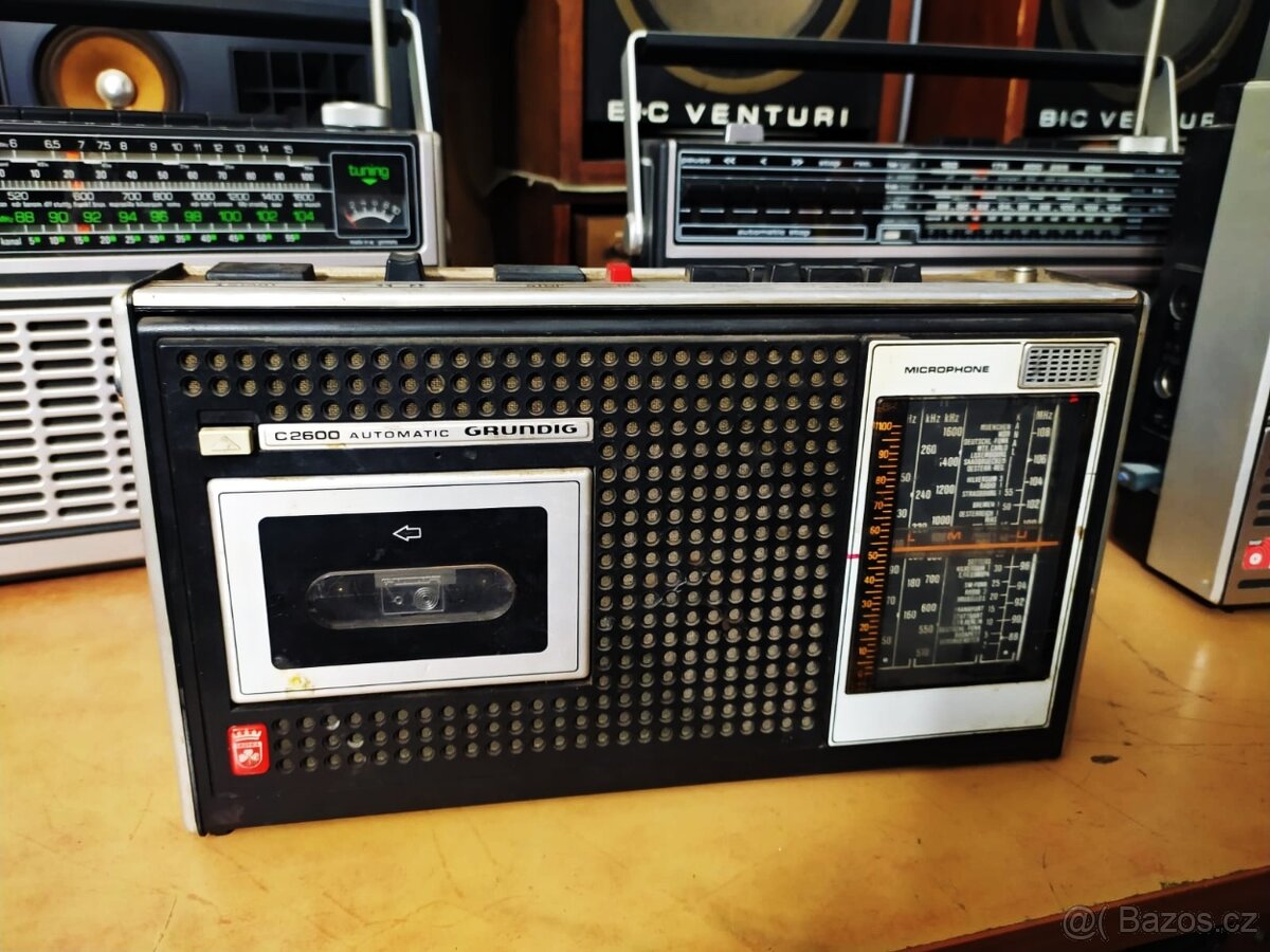 TELEFUNKEN, GRUNDIG, Panasonic, JVC, BASF, ITT, Salut atd... - 5