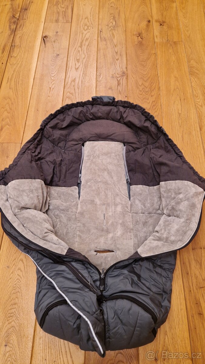 Péřový fusak do kočárku Odenwälder - 5