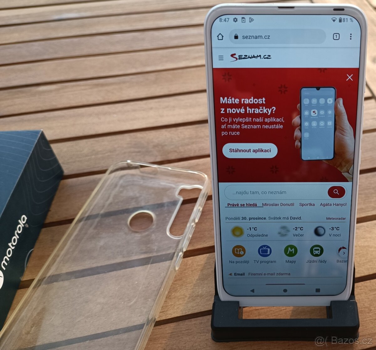 Mobilní telefon Motorola One Fusion + 6GB RAM, 128GB - 5