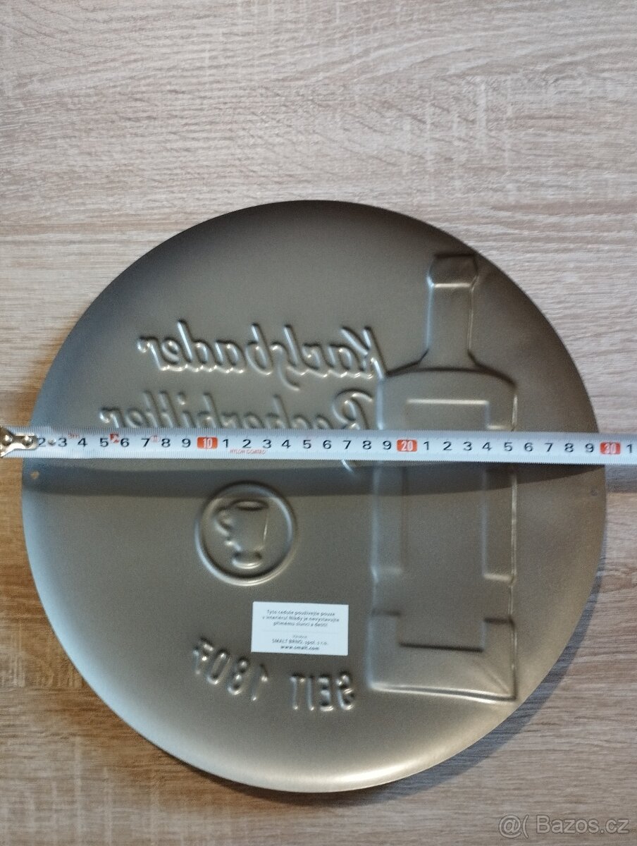 Plechová cedule Becherovka-černobílá - 5