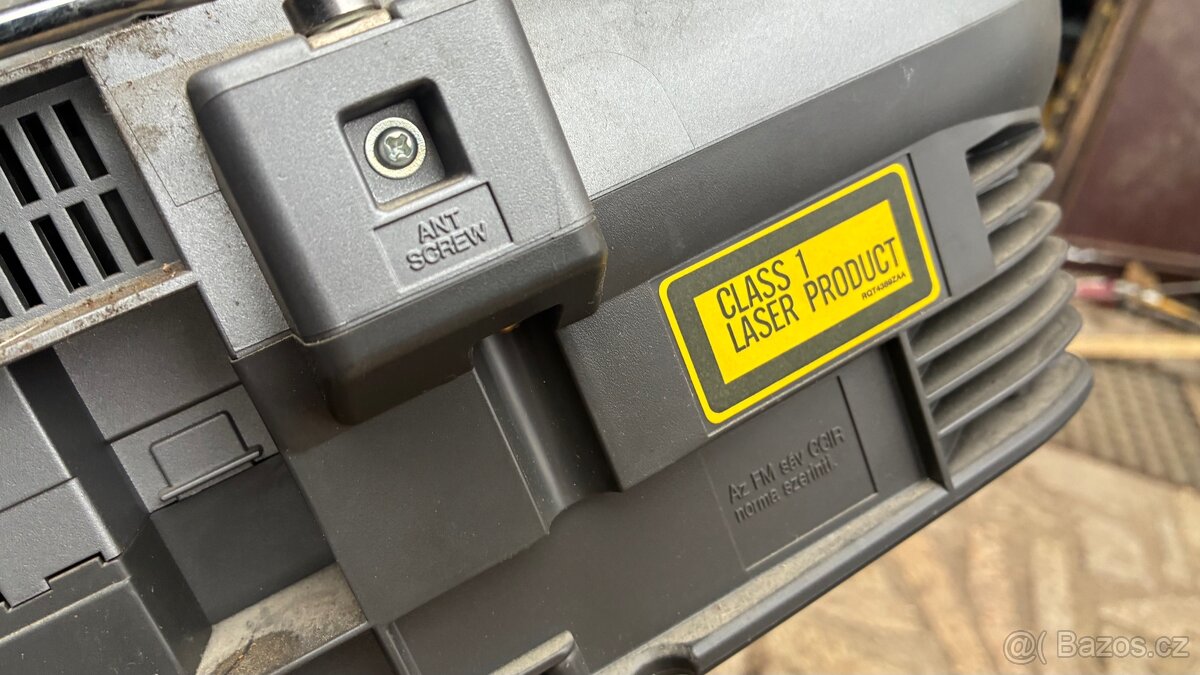 Panasonic RX-ED707 – CD/kazeta/rádio (ghettoblaster - 5