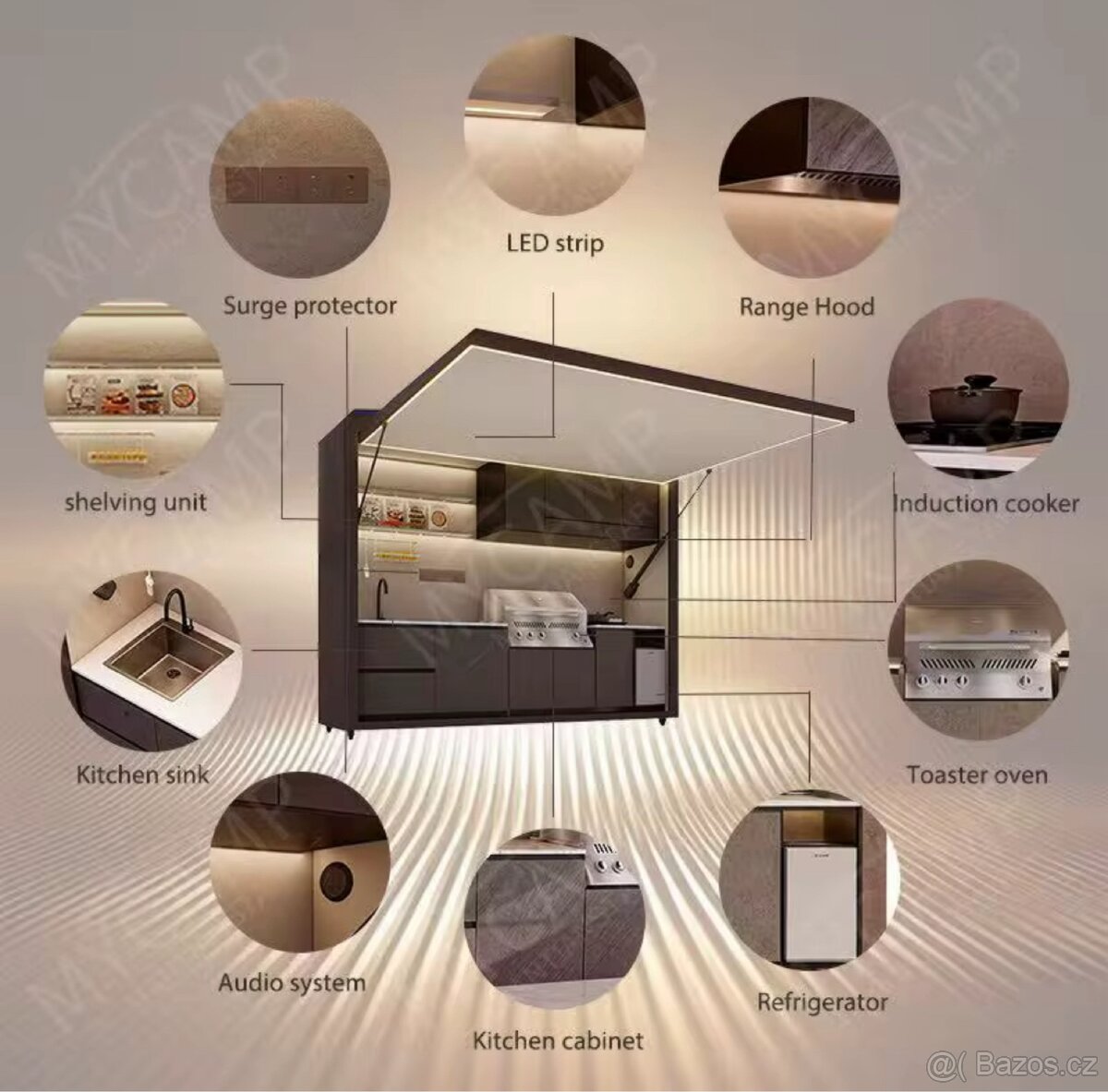 Grill Zóna Venkovní kuchyně - 5