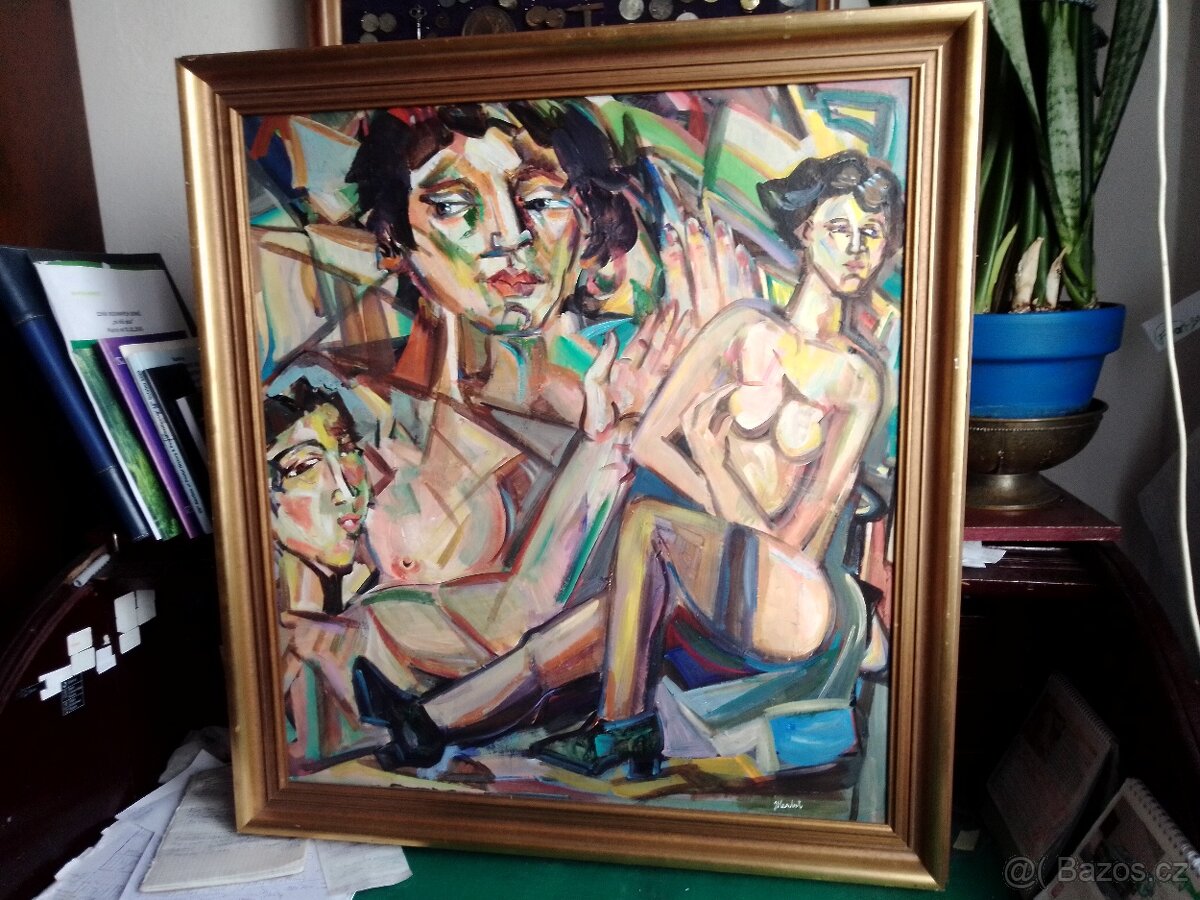 Obraz Herbst Jaroslav Moderna, olej/plátno - 5