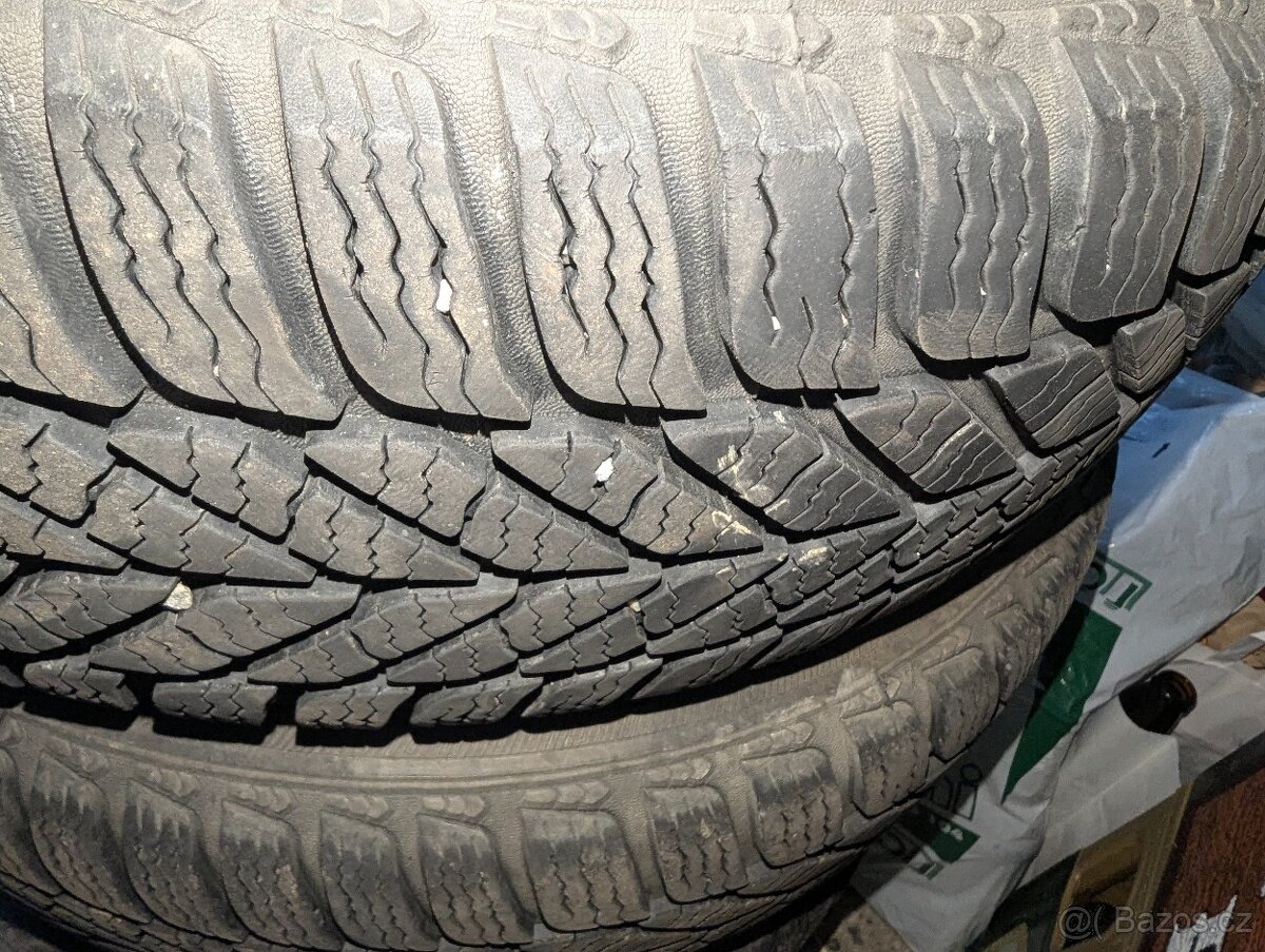 Fiat Punto kola 14 palců a zimní pneumatiky 185/60 R14 - 5