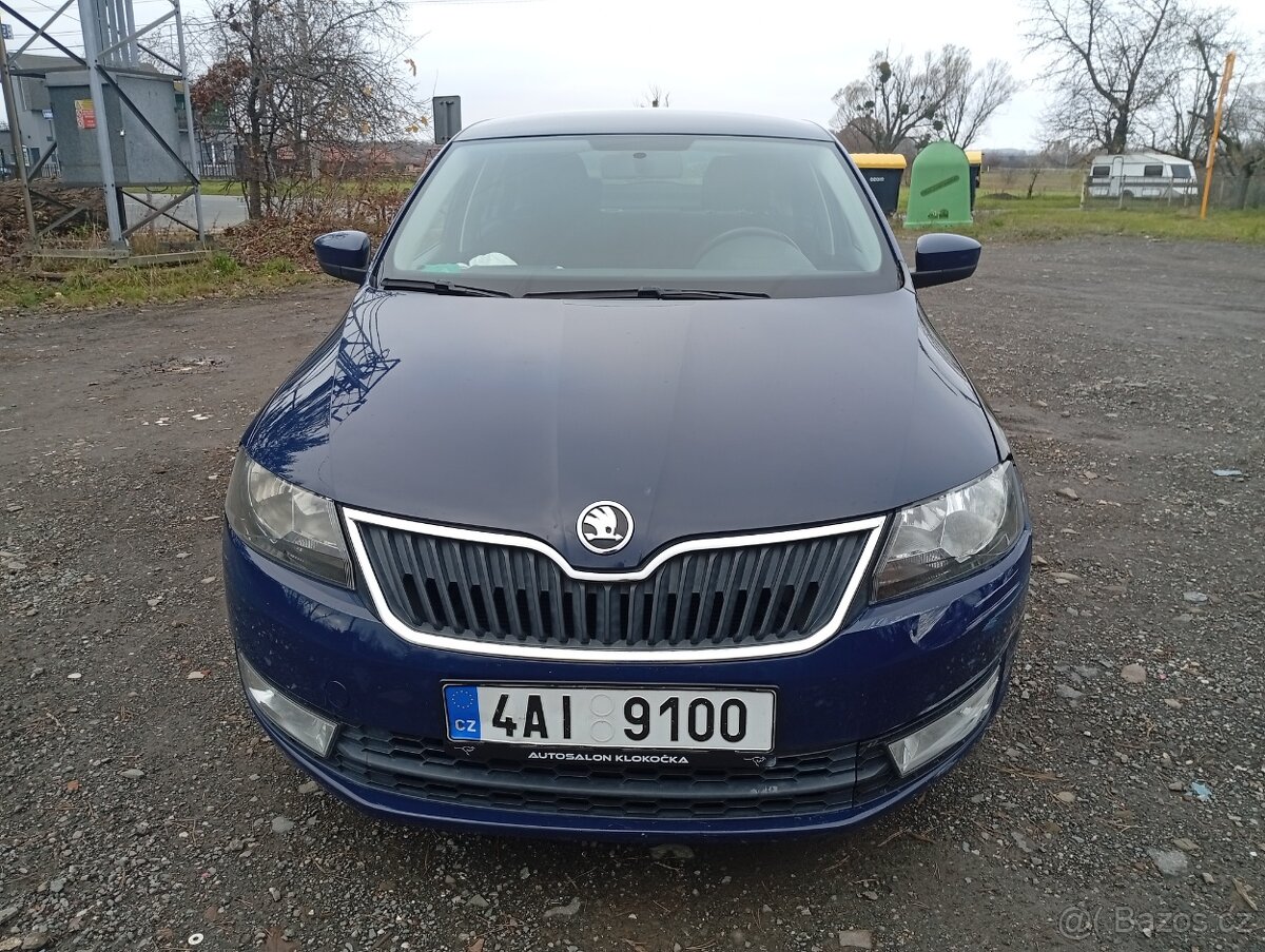 Škoda Rapid 1.6TDi 66kw r.v. 2014 pojízdné - 5