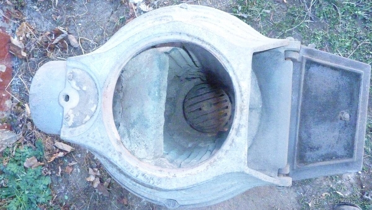 KAMÍNKA VINTAGE ČENKOV 99H A RETRO KAMNA PETRA - 5