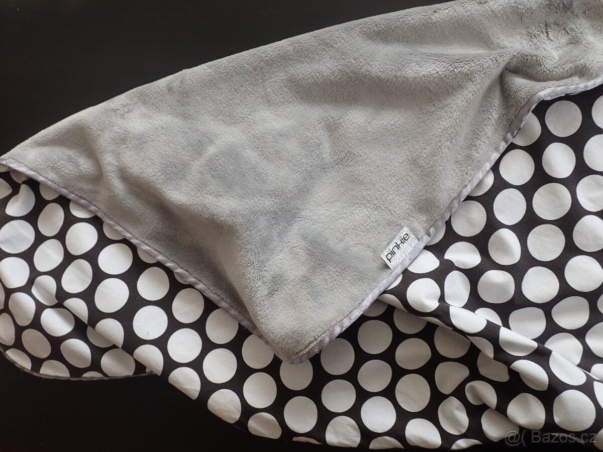 Pinkie - dětská nepadací deka + dětská ,,španělská" deka - 5