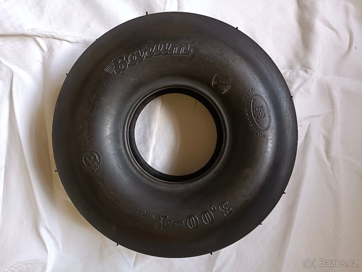 Motokára pneumatika barum continental stomil s hřeby hladkou - 5