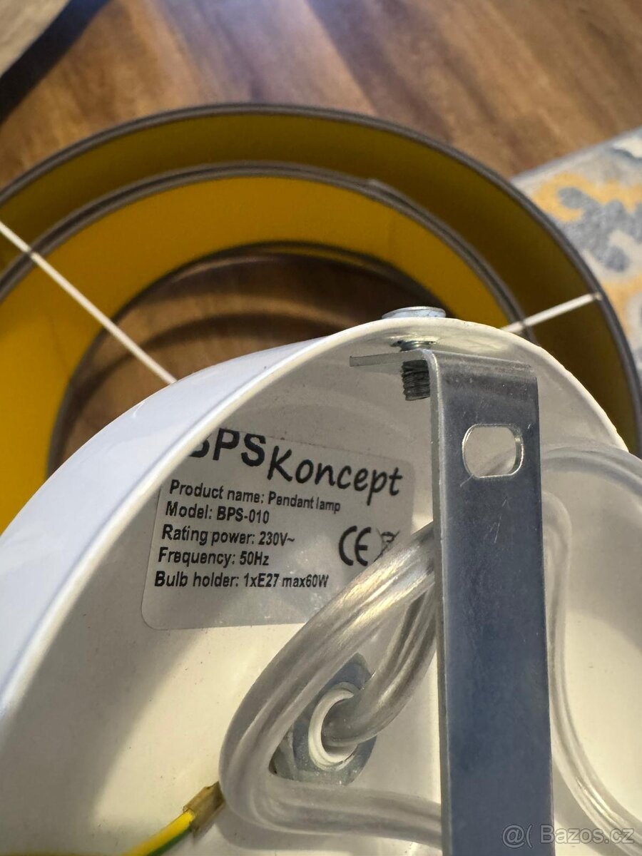 BPS závěsné svítidlo, světlo, lampa, lustr, E27,60W,230V - 5