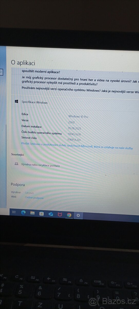 Lenovo V110-15IKB - Zachovalý stav - 5