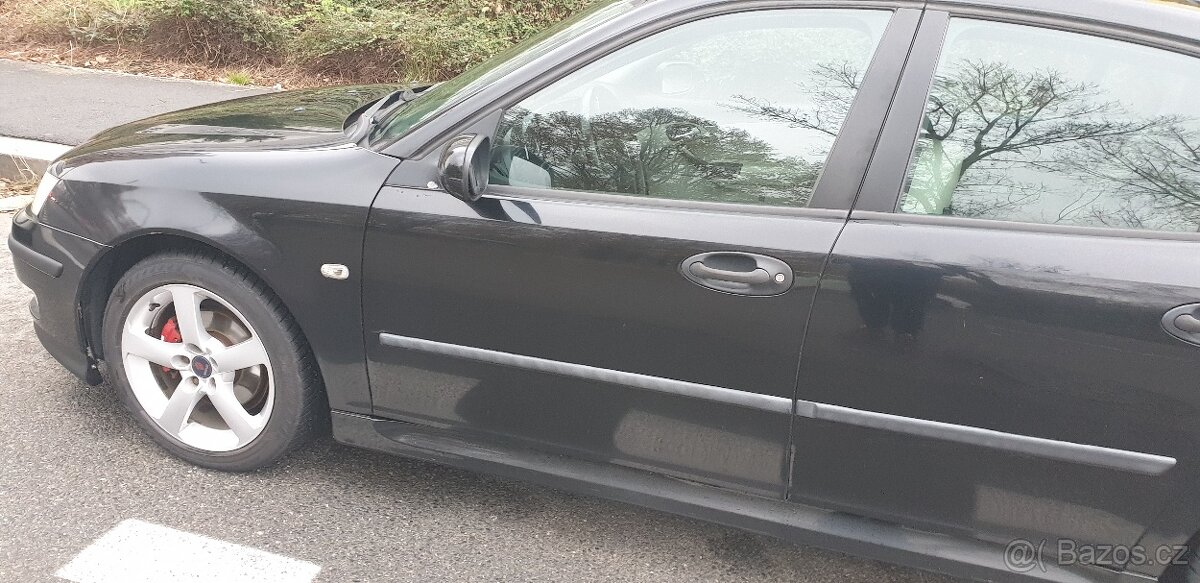 Saab 9-3 2.2 TiD, 2004, pojízdné, platná STK, po nehodě - 5