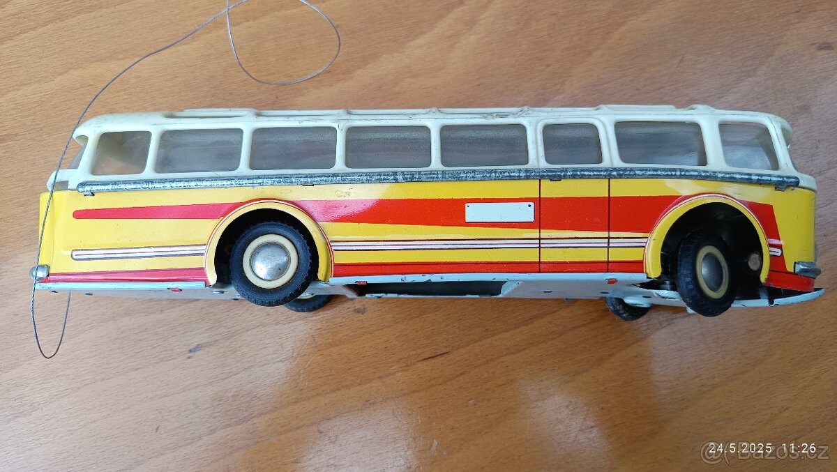 Retro hračka -autobus Škoda RTO - 5