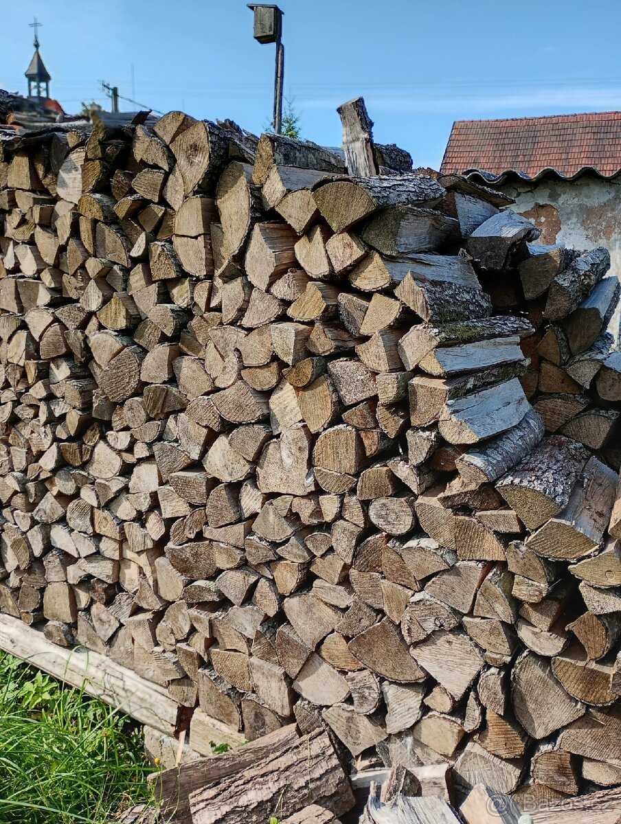 Palivové dřevo - štípané, špalíkované + pronájem štípače - 5