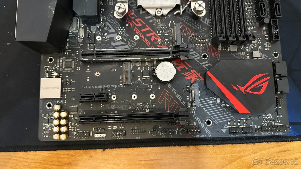 ASUS ROG STRIX B365-G GAMING + i5-9600K (6C/6T) - 5