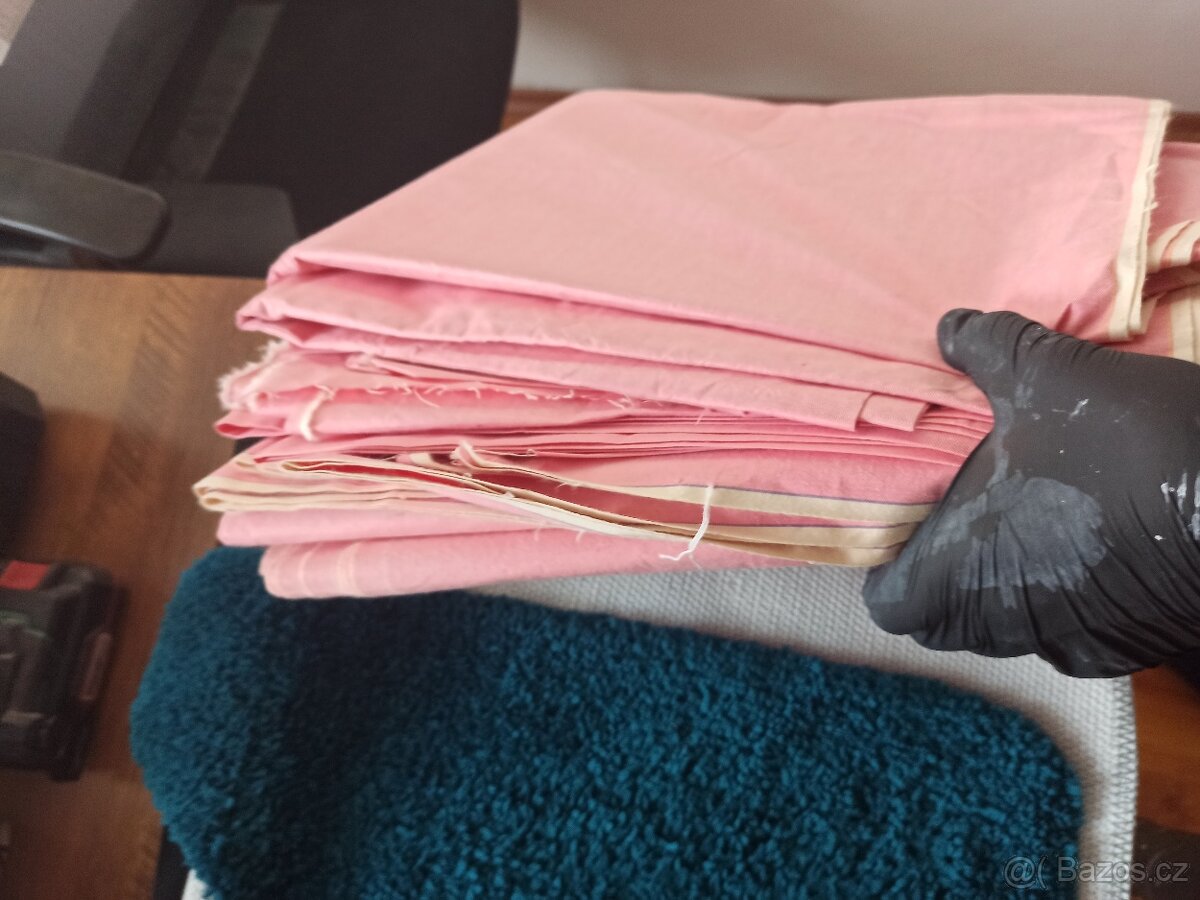 Látka na péřové polštáře a peřiny/ sypkovina - 5