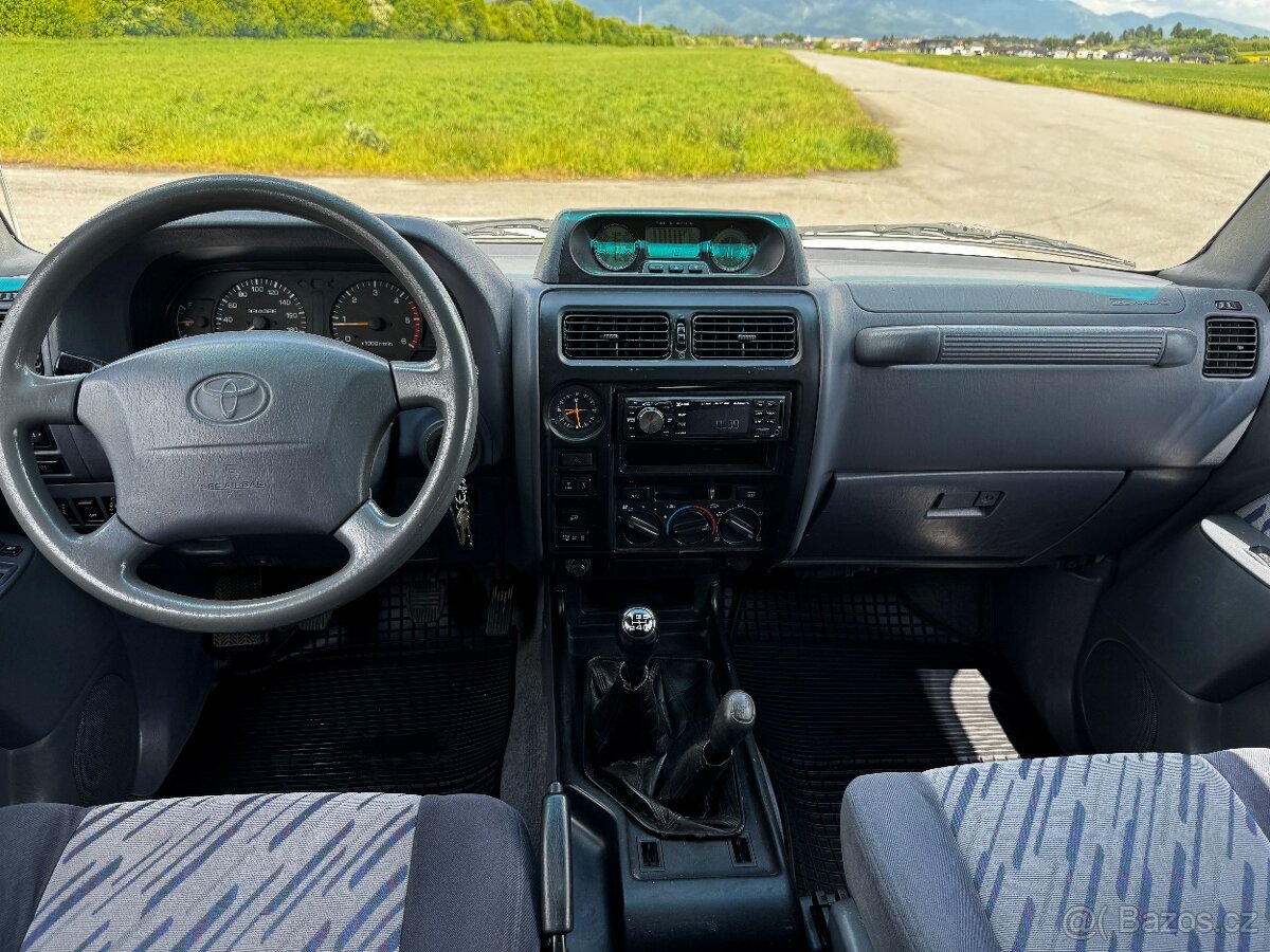 Toyota Land cruiser 95 3,0 TDi 92kw pôvodný lak,bez hrdze