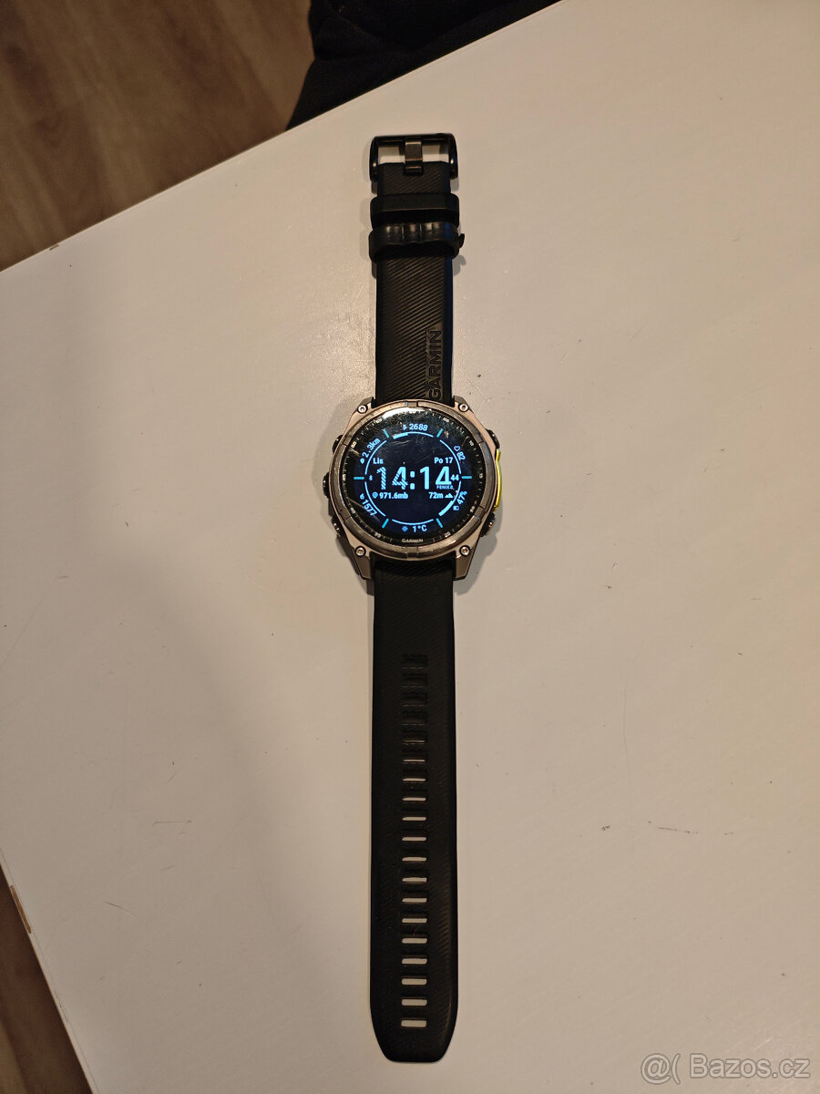 Garmin Fenix 8, 47 mm saphire solar titanium - 5