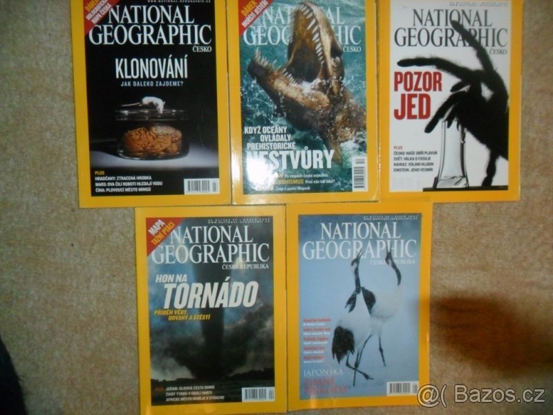 Prodám starší časopisy Lidé a země, National Geographic - 5