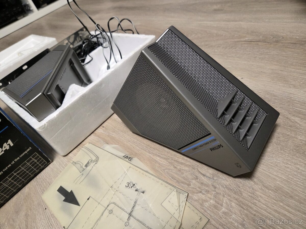 Nové vintage 2-pásmové repro do auta PHILIPS - 5