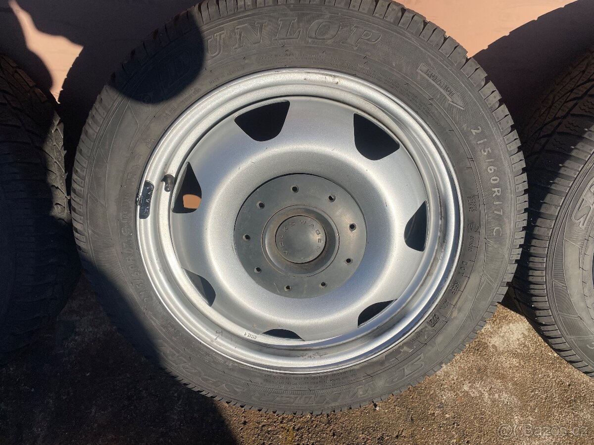 Zimní pneu kola VW T5,T6,T7 215/60/17C - 5