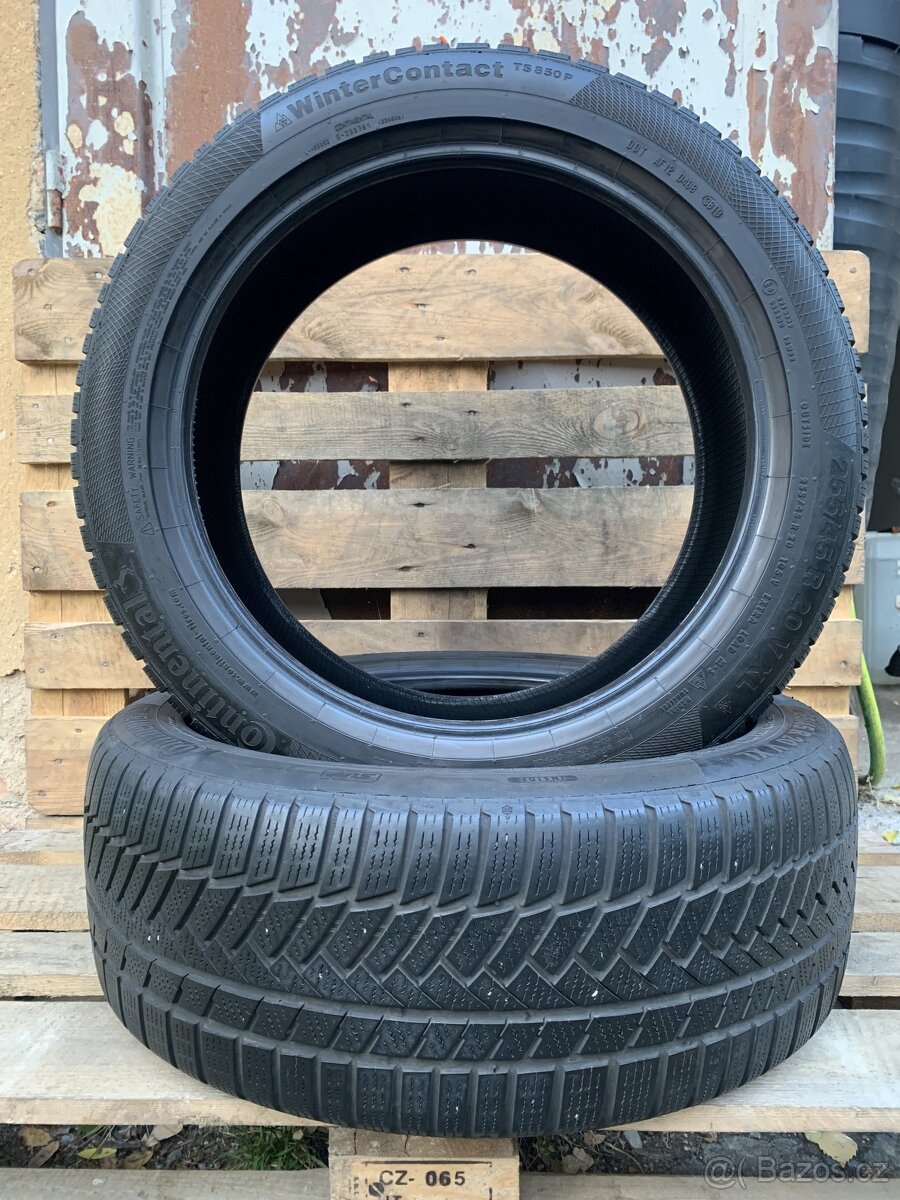 2ks 255/45/20 Continental/2019/105V/zimní 6m - 5