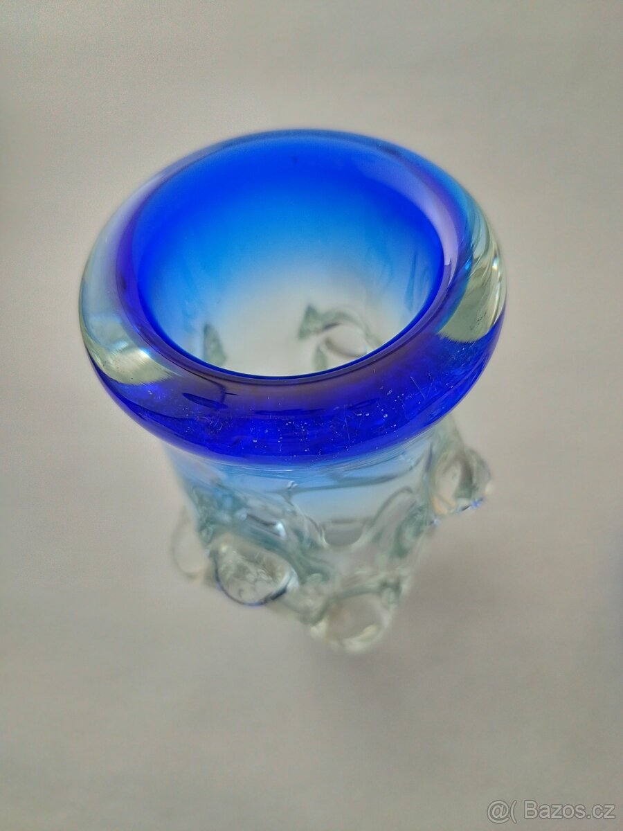 Set Paleček Škrdlovice váza a miska - 5