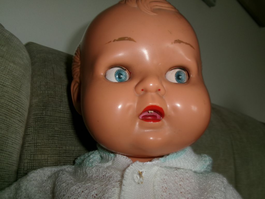 Velká retro panenka zn.KADER 65 cm - 5