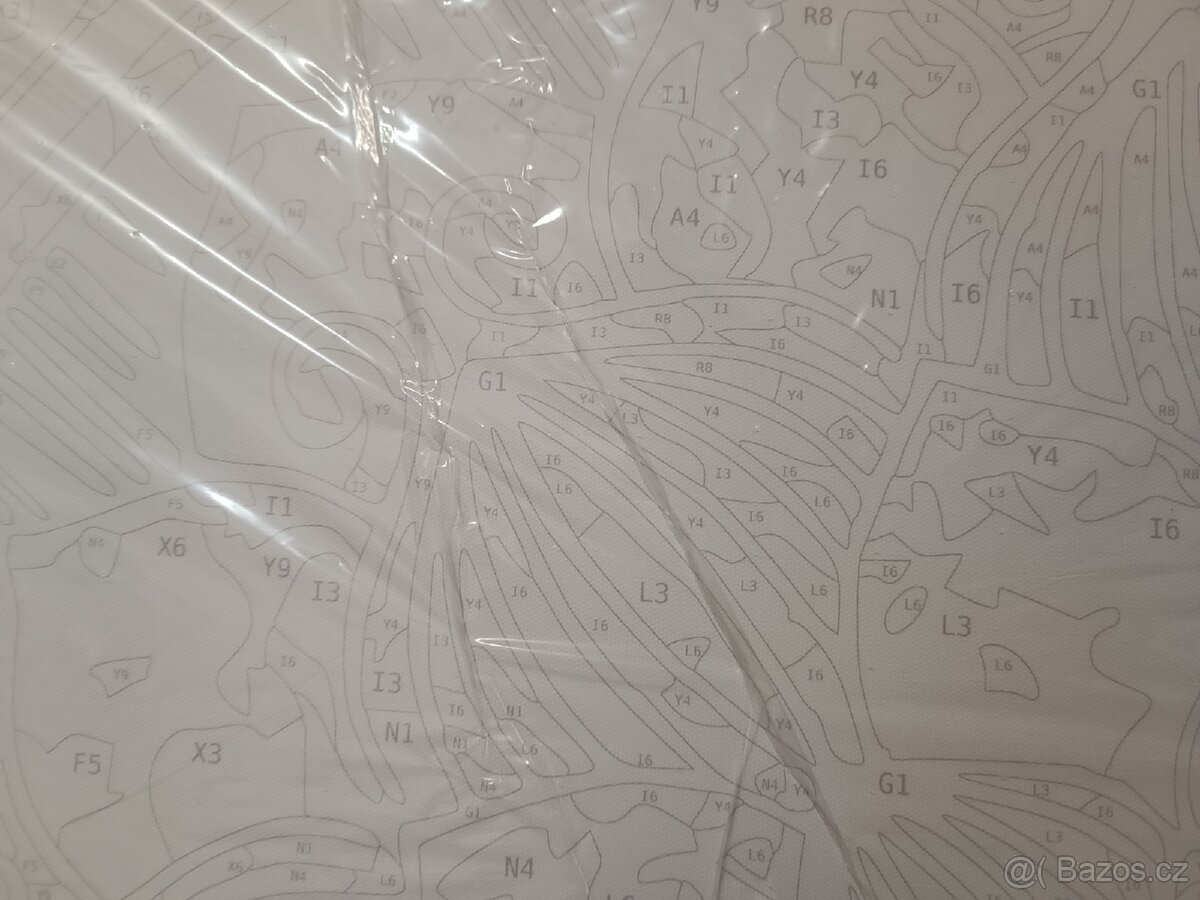 Zuty diamond painting - malování podle čísel - 5