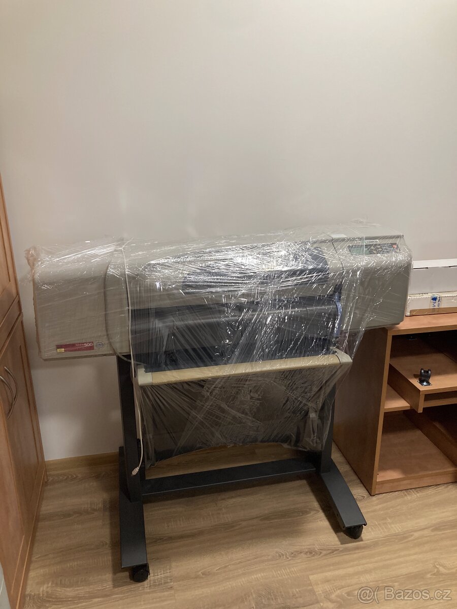 HP Designjet 500 Velkoformátový Plotter (A1+, 24") - 5