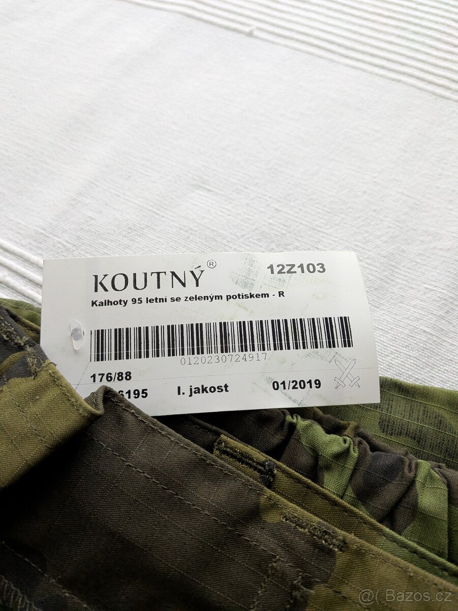 Letní maskáče rip-stop AČR - 5