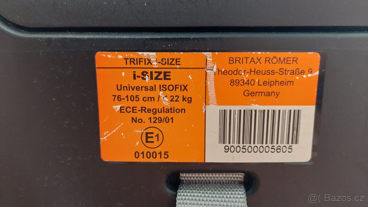 Autosedačka Britax Trifix i-Size - 5