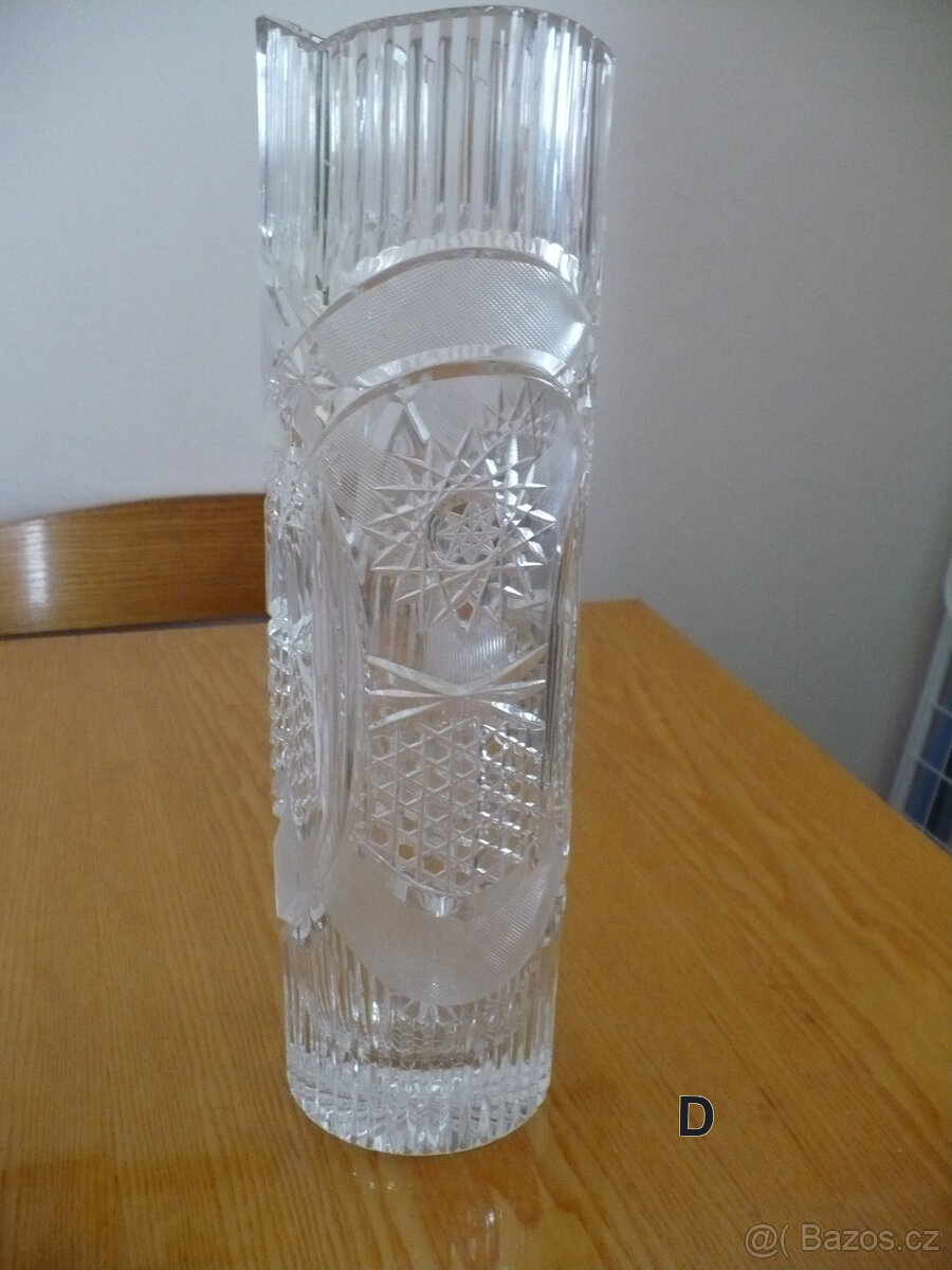 Retro skleněné vázy. - 5
