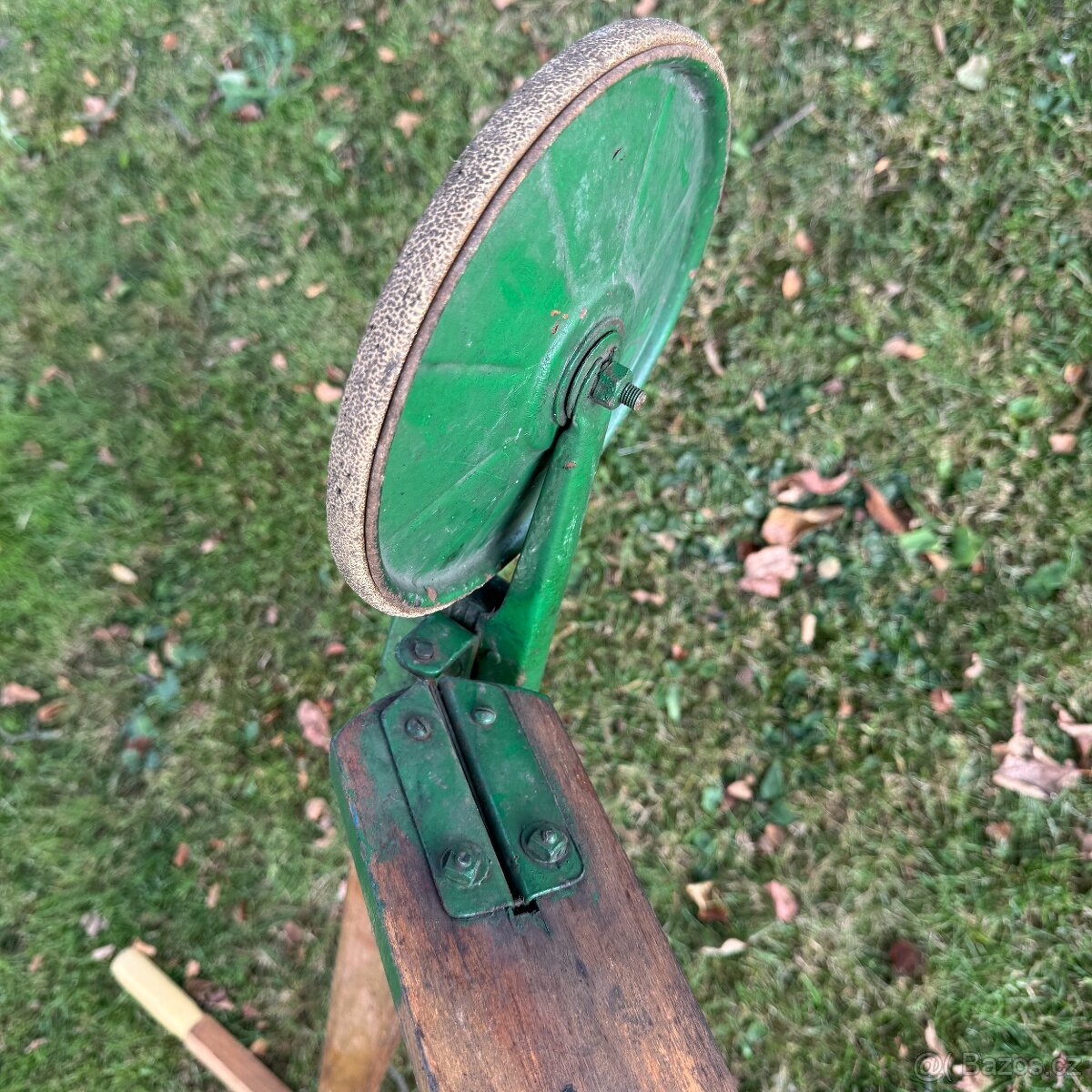 RETRO dřevěná koloběžka - 5