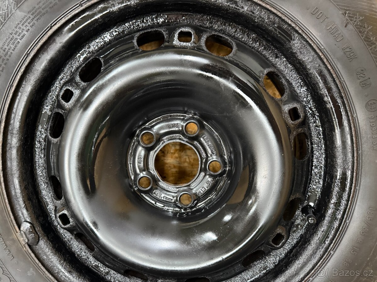 SADA DISKŮ 6R0601027C 5X100 57,1mm ET38 6Jx15H2 185/65R15 - 5