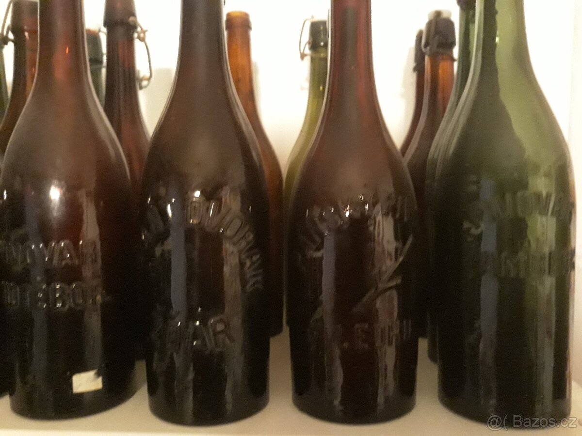 Staré lahve , pivní expozice - celá ČR-TEL. 605242007- - 5