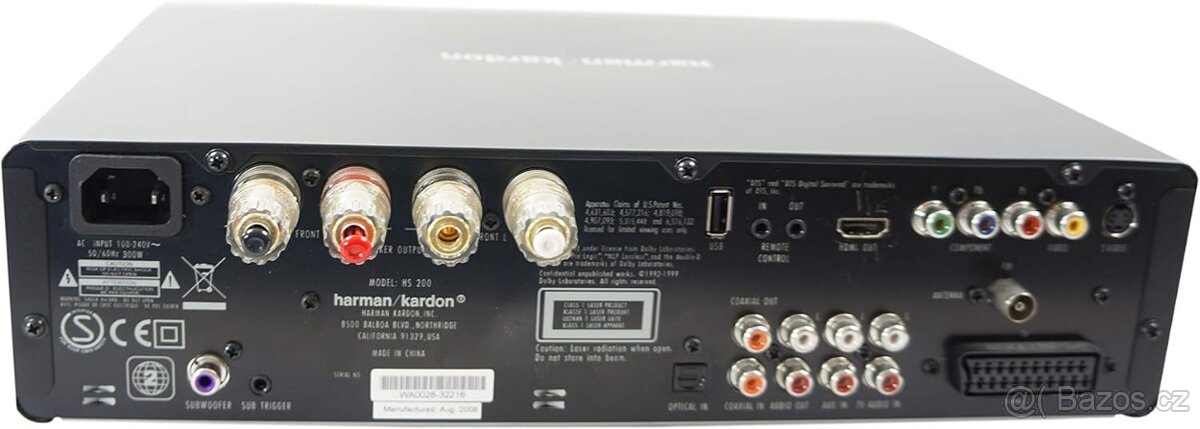 Přijímač domácího kina Harman Kardon HS 200 WQ - 5