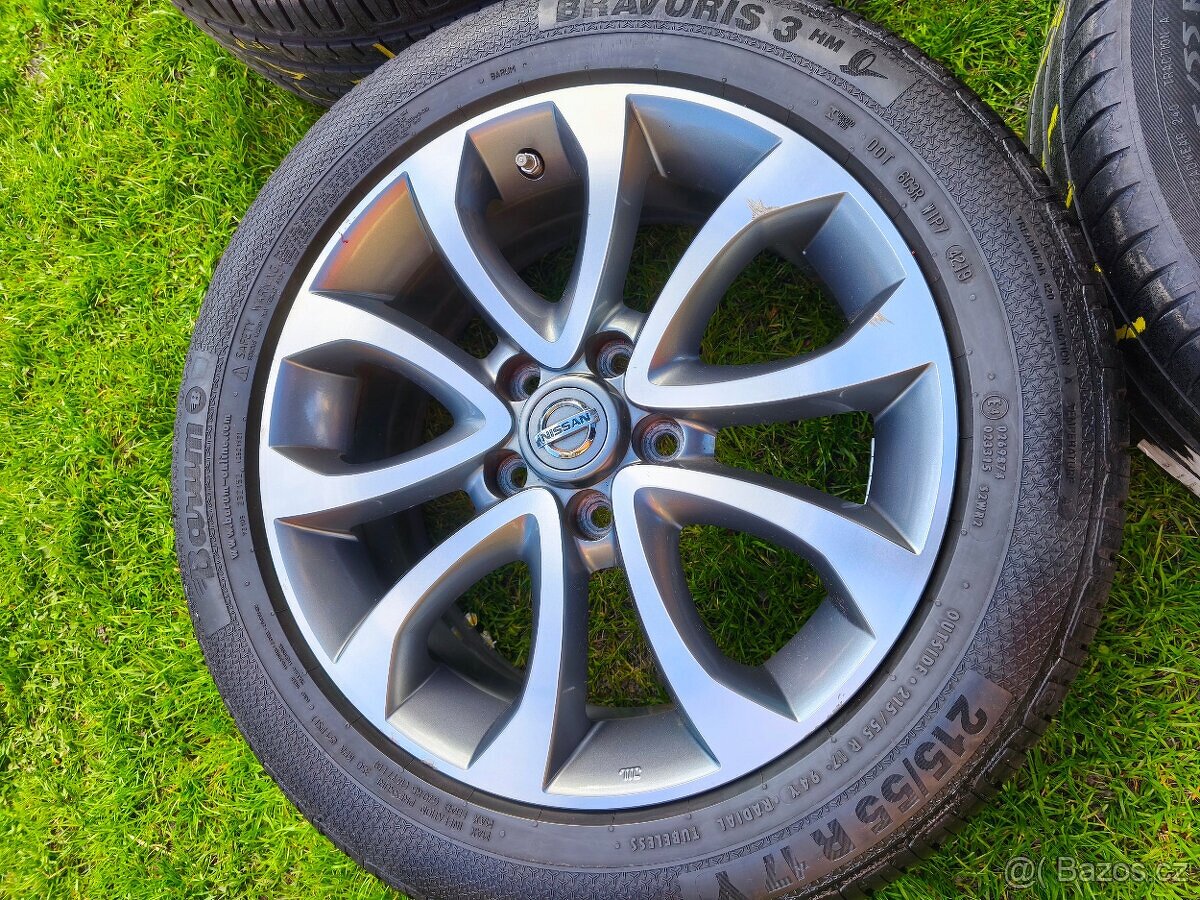 Letní sada Nissan Juke Qashqai r17 5x114,3 215/55/17 - 5