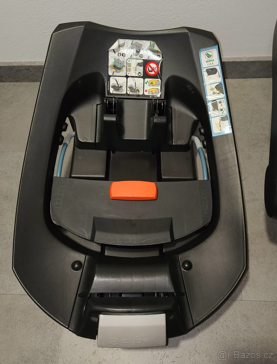 Vajíčko Cybex Aton 5 + Base ISOFIX adaptér - 5