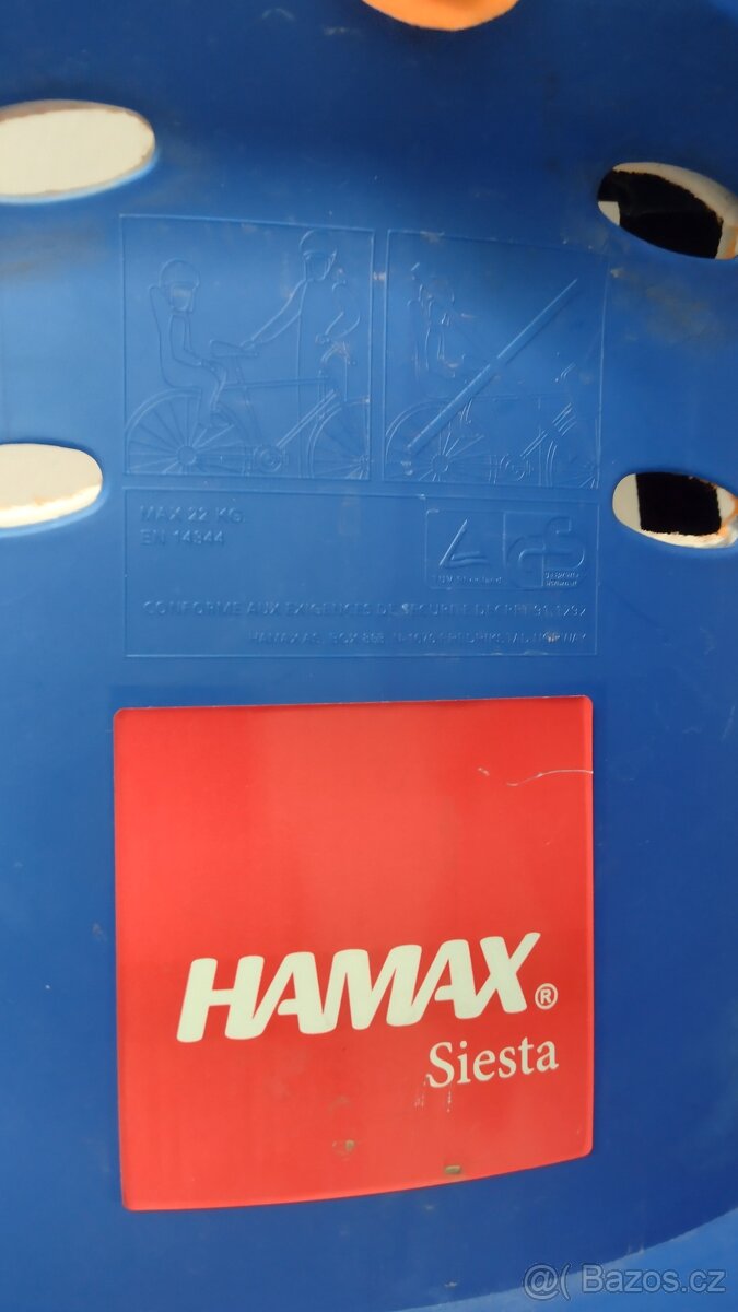 Hamax Siesta polohovací do 22 kg se 2 držáky - 5