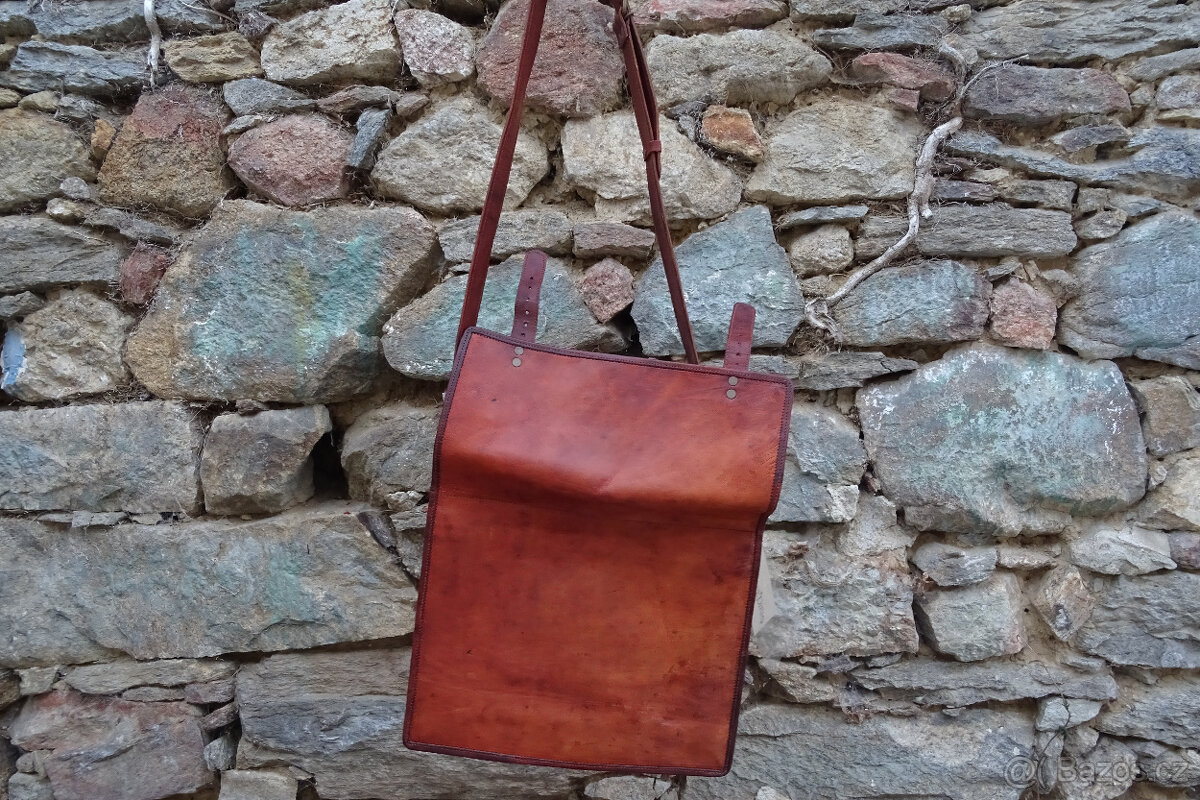 Dámská kožená kabela - 5