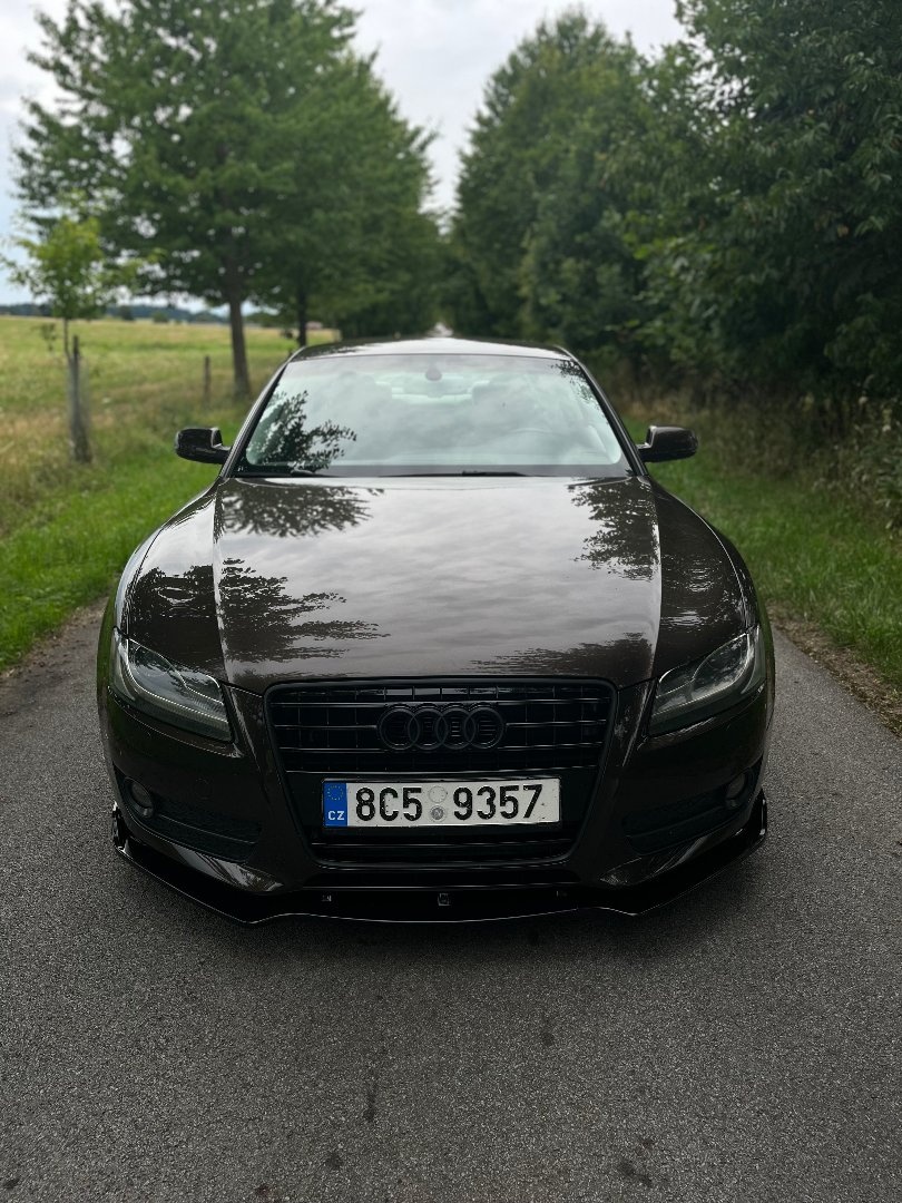 LIPKO LIPO SPOJLER AUDI A5 B8 B8.5 NA PREDNY NARAZNIK - 5