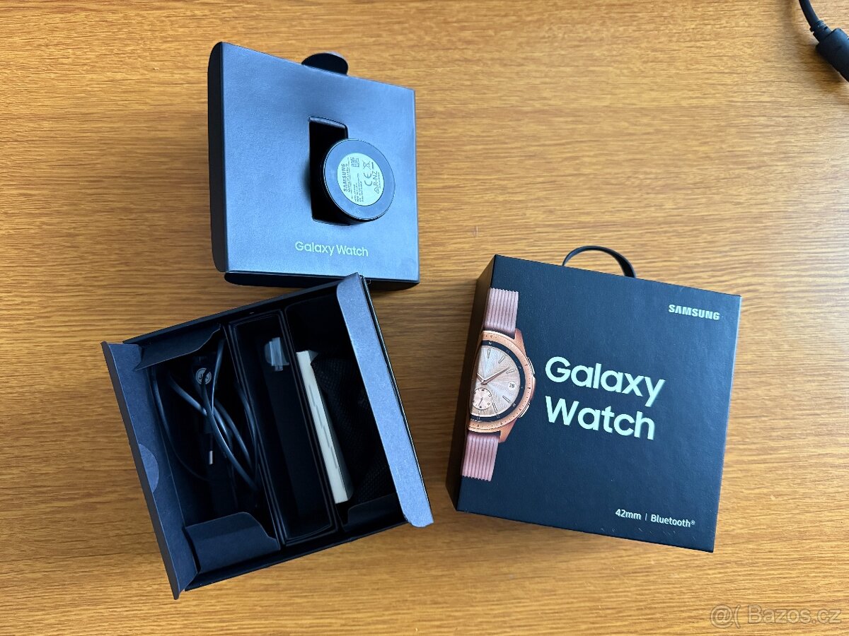 Samsung GALAXY watch rose gold R-810 42mm,wifi,NFC atd. - 5