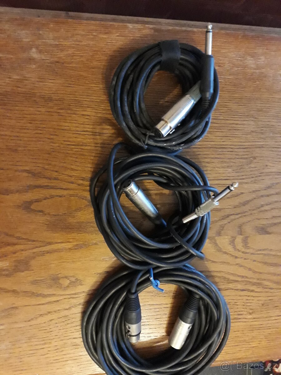 Kytarové kabely +kytarové díly. - 5
